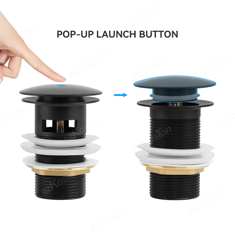 Bathroom Sink Stopper Washbasi - Drain Pipe Clip recension och pris