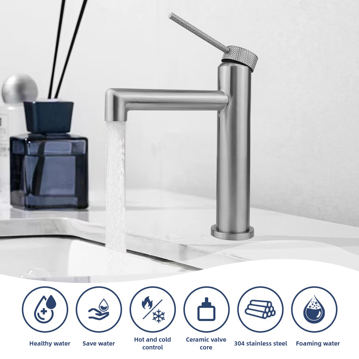 Bathroom Basin Faucet Hot And  - Basin Mixer Cartridge recension och pris