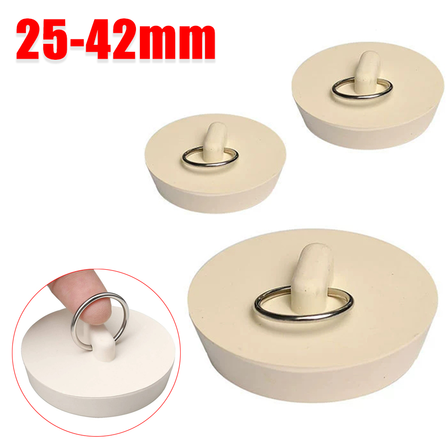 1pcs Rubber Round Tub Stopper  - Drain Pipe Clip recension och pris
