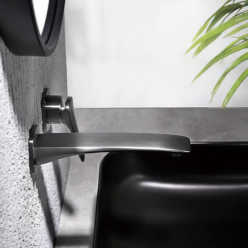 Gold Concealed Bathroom Faucet - Basin Mixer Cartridge recension och pris