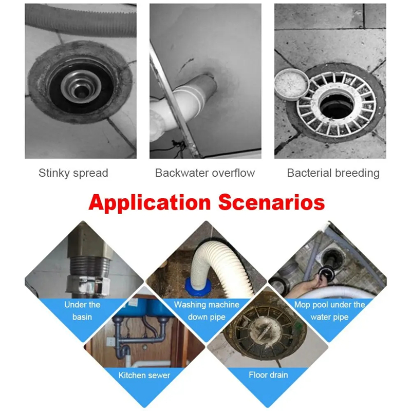 1pcs Drain Pipe Leak-proof Sea - Drain Pipe Clip recension och pris