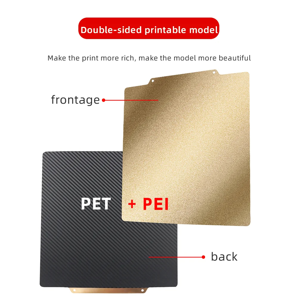 PEI Sheet 235x235 Spring Steel - Creality Printer K1 recension och pris