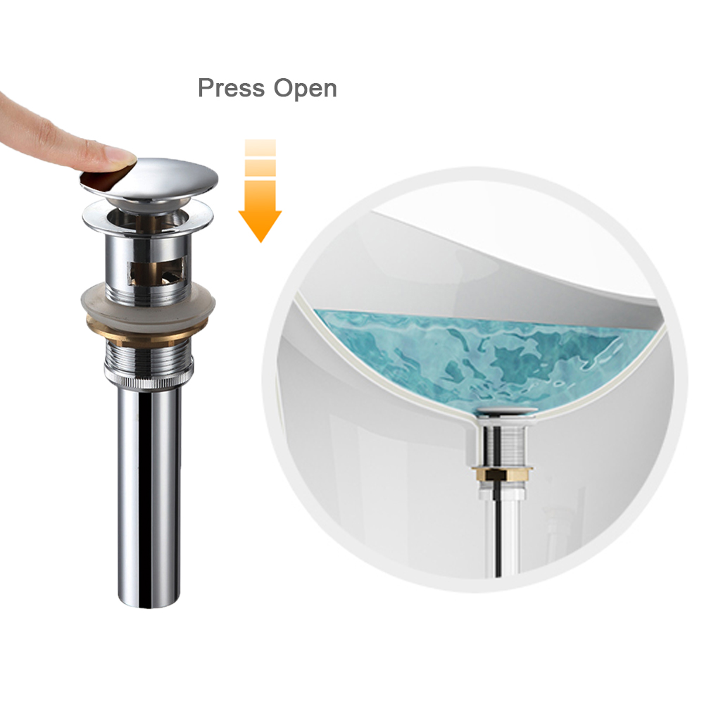 Bathroom Sink Bottle Trap Wash - Drain Pipe Clip recension och pris