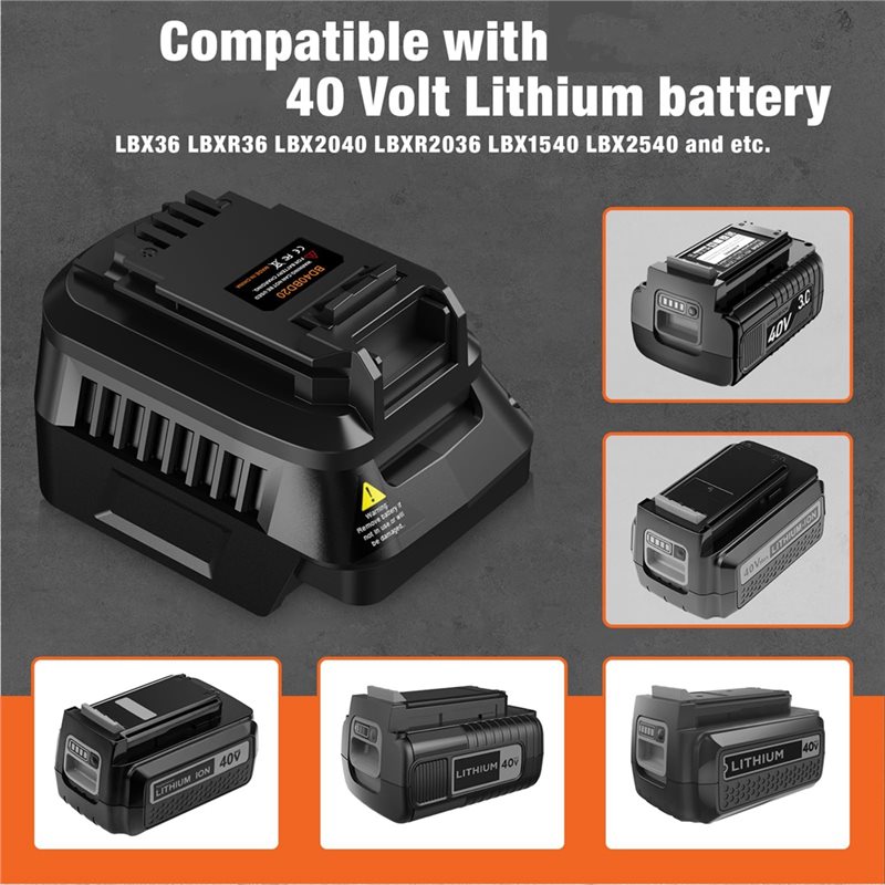 Y42A-Battery Adapter For Black - Black+Decker Tool Cordless recension och pris