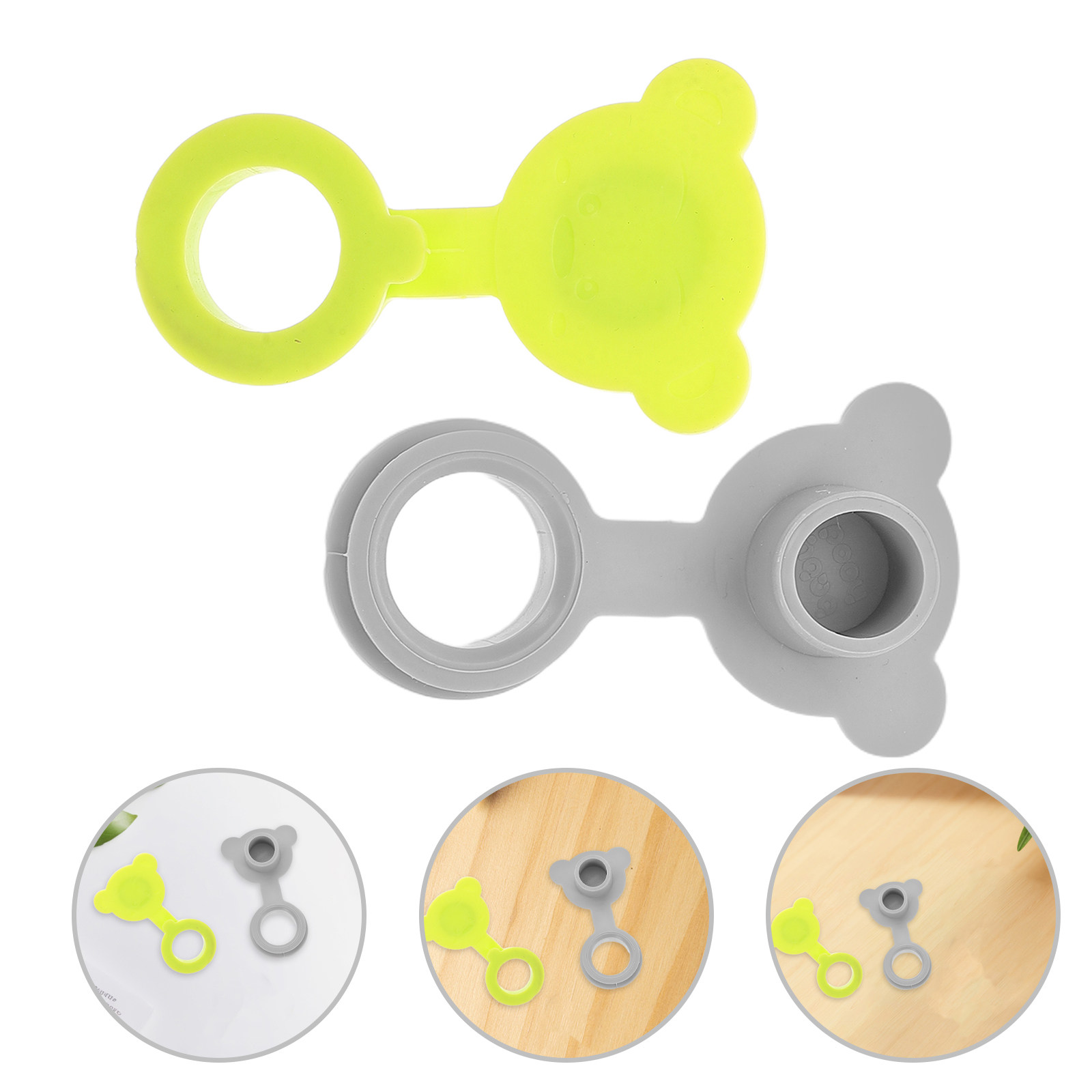 2Pcs Bath Drain Stopper - Soft - Drain Pipe Clip recension och pris