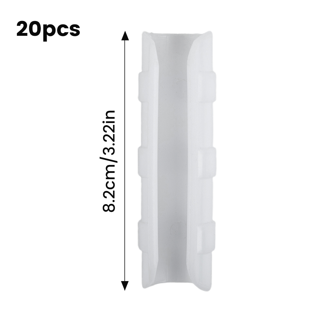 20Pc Greenhouse Frame Film Buc - Plastic Pipe Clip recension och pris